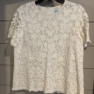 J.McLaughlin lace blouse